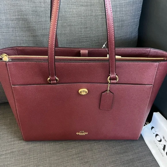 NWT COACH FOLIO TOTE HANDBAG SHOULDER BAG